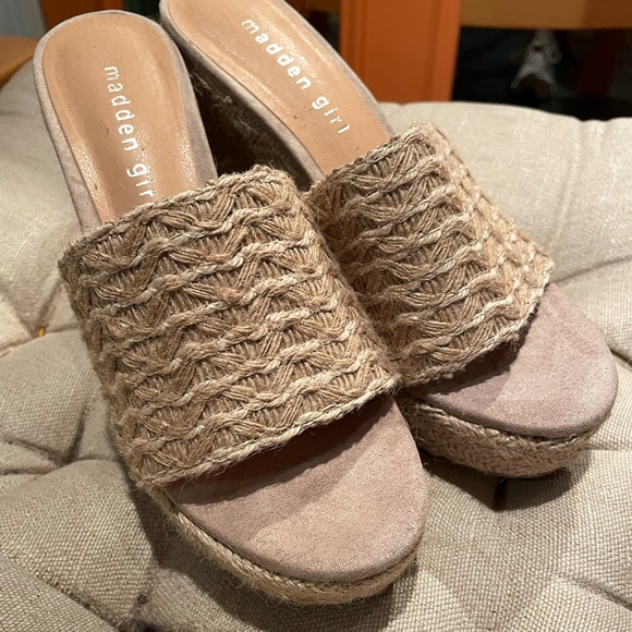Madden Girl Shoes - Madden Girl “Graciee” Espradrille Platform Wedge
